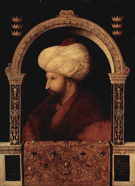 Gentile Bellini Sultan Mehmed II China oil painting art